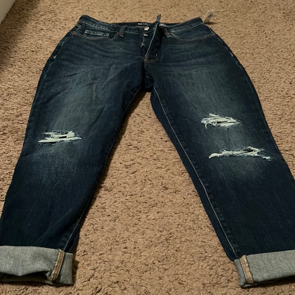 Old Navy high rise curvy O.G Straight Jeans